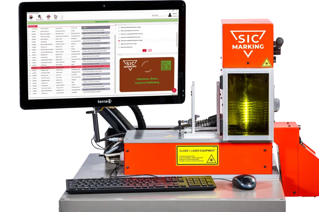 Marcatore Laser per Targhette