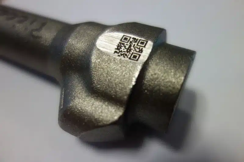 machine laser de marquage de QR code