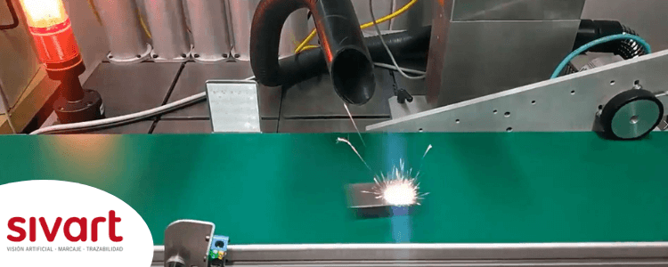 Marquage laser en mouvement