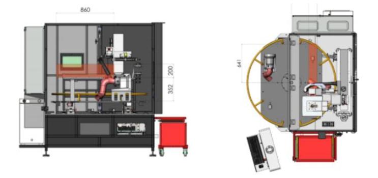 Histoires de réussite : machine de marquage laser 3D avec table rotative