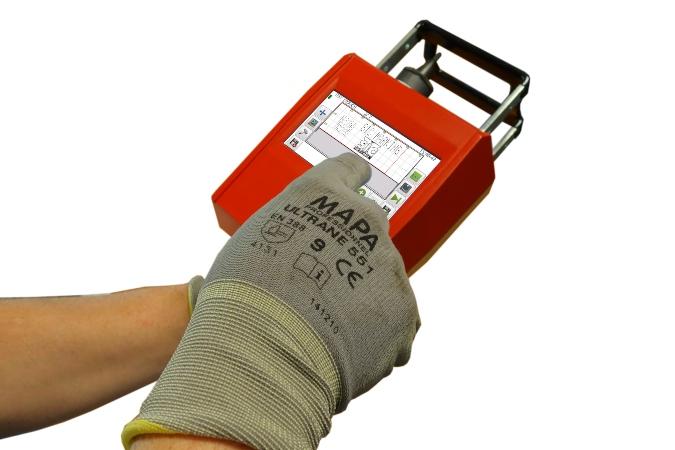 Pistolet de marquage industriel portable avec colonne de table