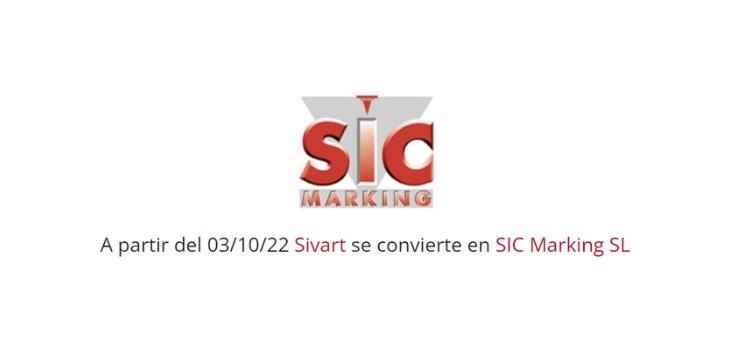 SIVART SL devient SIC Marking S.L.